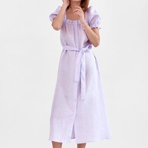 Daily Sleeper Maxi Dress Brigitte in Lavender